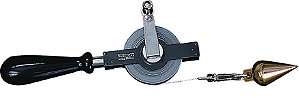 Trena de Profundidade com fita de aço carbono 20m x 13mm Série C507 C507MDB-20M STARRETT