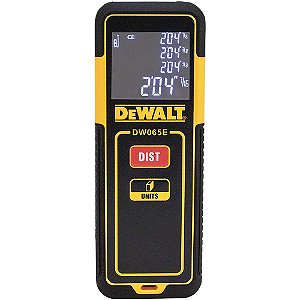 Medidor de distâncias (trena) a laser 20m DW065E DEWALT