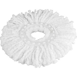 Refil de microfibra para rodo MOP giratório com cesto em aço inox VONDER