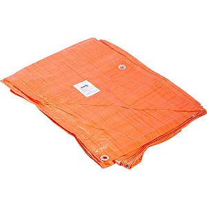 Lona de polietileno laranja 6m x 3m NOVE54