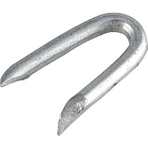 Grampo para cerca 1" x 9 BWG (19 x 11 (JP x LPP)) galvanizado VONDER