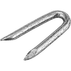 Grampo para cerca 1" x 9 BWG (19 x 11 (JP x LPP)) polido VONDER