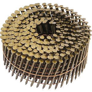 Prego coil anelado 2,1mm x 45mm zincado carretel com 300 unidades para o pregador PP 550 VONDER