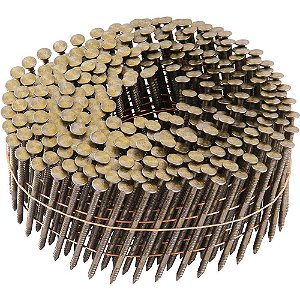 Prego coil anelado 2,5mm x 50mm zincado carretel com 300 unidades para o pregador PP 700 VONDER