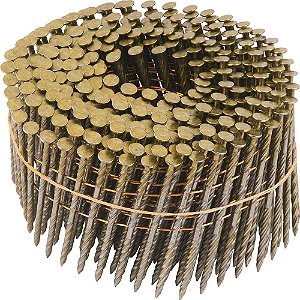 Prego coil ardox 2,5mm x 70mm zincado carretel com 300 unidades para o pregador PP 700 VONDER