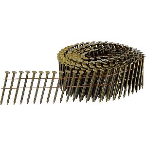 Prego coil liso 2,1mm x 38mm polido carretel com 300 unidades para o pregador PP 550 VONDER
