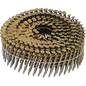 Prego coil liso 2,1mm x 38mm zincado carretel com 300 unidades para o pregador PP 550 VONDER