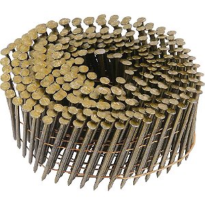 Prego coil liso 2,1mm x 45mm zincado carretel com 300 unidades para o pregador PP 550 VONDER
