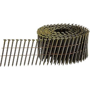 Prego coil liso 2,5mm x 64mm polido carretel com 300 unidades para o pregador PP 700 VONDER