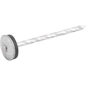 Prego telheiro onda 24 - 18 x 30 pacote com 0,5kg GERDAU