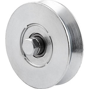 Roldana para portão 2.1/2" tipo V aço zincado sem caixa VONDER