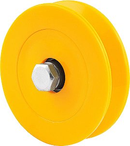 Roldana para portão 2.1/2" tipo V em nylon sem caixa VONDER