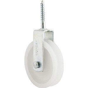 Roldana plástica 4cm com parafuso VONDER
