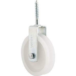 Roldana plástica 6cm com parafuso VONDER