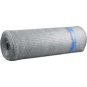 Tela metálica hexagonal viveiro malha 1/2" 24 BWG x 0,8m com 50m MORLAN