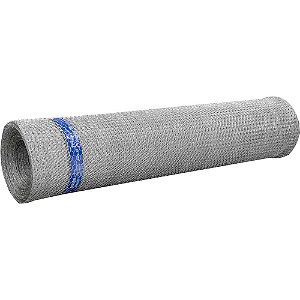 Tela metálica hexagonal viveiro malha 1/2" 24 BWG x 1,2m com 50m MORLAN