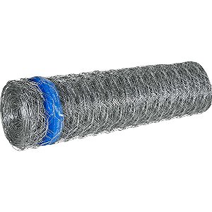 Tela metálica hexagonal mangueirão malha 3" 16 BWG x 1,0m com 50m MORLAN