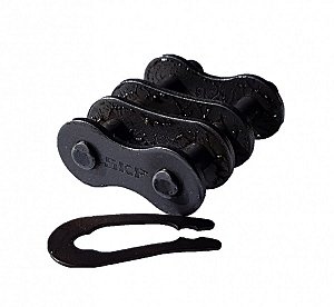 Emenda pra corrente transmissão dupla 10B-2 passo 5/8" ISO e DIN PHC 10B-2C/L SKF