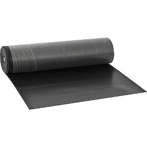 Lençol de borracha sintética 1/16" - 1,6mm sem lona VONDER - contém 1 rolo com 20m x 1m