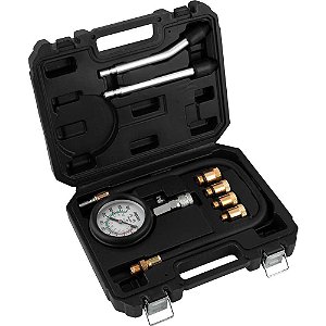 Medidor de compressão para motor com adaptadores 0 - 300 PSI VONDER