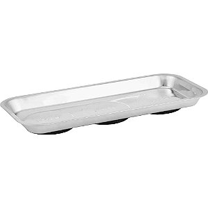 Bandeja magnética retangular inox 160mm x 360mm VONDER