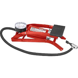 Bomba de ar para encher pneus com pedal NOVE54