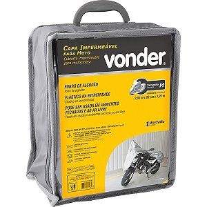 Capa impermeável para moto tamanho M VONDER