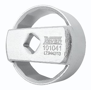 Chave de 67mm com encaixe de 14 lados encaixe de 1/2" para filtro de óleo 101041 RAVEN