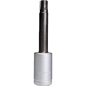 Chave soquete 1/2" perfil Ribe para parafusos de cabeçote do motor M10 longo R62651019 3300282 GEDORE RED