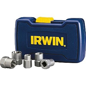 Jogo de extratores de parafusos e porcas 5 peças 394001 IRWIN
