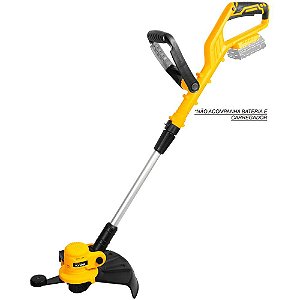 Aparador de grama bateria intercambiável de 18V sem bateria e sem carregador IAGV 1801 VONDER