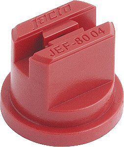 Bico para pulverizador 110 JEF-04 vermelho 1197538 JACTO - 25 unidades