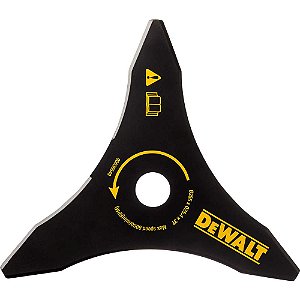 Lâmina de corte com 3 pontas 25cm para Roçadeira DCSB970BE TRI -BLADE DT20653-LA DEWALT