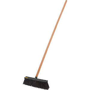 Vassoura tipo gari cepa plástica 40cm kit com 6 unidades VONDER