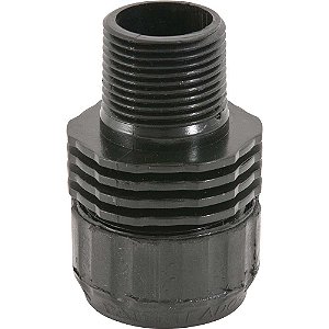 Adaptador para mangueira 3/4" com rosca macho 3/4" kit com 6 unidades 1505/20124 IMPLEBRAS IRRIGAÇÃO