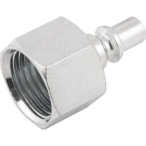 Conector/racord de 1/4" com rosca fêmea 1/2" NPT VONDER