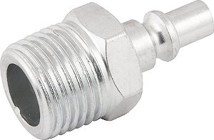 Conector/racord de 1/4" com rosca macho 1/2" NPT VONDER