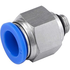 Conexão rápida reta 12mm rosca 1/8" BSP VONDER