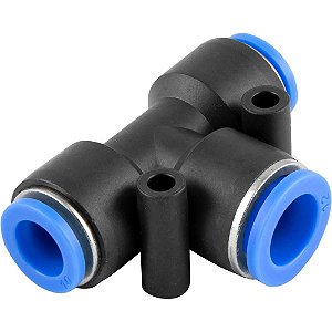 Conexão rápida tipo T de redução com 1 entrada de 12,0mm e 2 entradas de 10,0mm VONDER