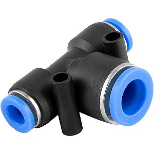 Conexão rápida tipo T de redução com 1 entrada de 8,0mm e 2 entradas de 6,0mm VONDER