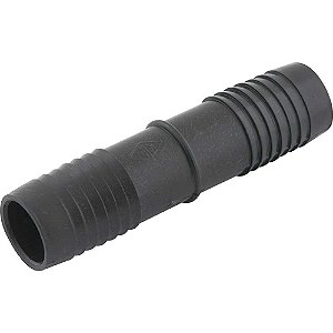 Emenda união interna para mangueira 1.1/2" polipropileno preto UN57N REBOUÇAS - 10 unidades