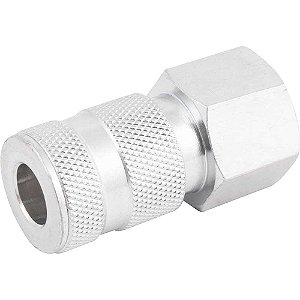 Engate rápido de 1/4" rosca fêmea 1/2" NPT com esferas caixa com 20 unidades VONDER