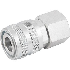 Engate rápido de 1/4" rosca fêmea 1/2" NPT com rolete caixa com 20 unidades VONDER