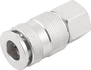 Engate rápido de 1/4" rosca fêmea 3/8" NPT com esferas caixa com 20 unidades VONDER