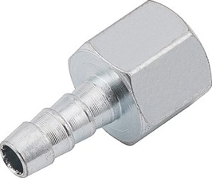 Espigão rosca fêmea de 1/4" NPT com escama de 1/4" caixa com 40 peças VONDER