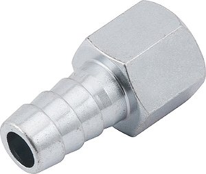 Espigão rosca fêmea de 1/4" NPT com escama de 3/8" cartela com 2 peças VONDER
