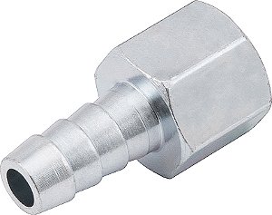 Espigão rosca fêmea de 1/4" NPT com escama de 5/16" cartela com 2 peças VONDER