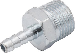 Espigão rosca macho de 1/2" NPT com escama de 1/4" caixa com 40 peças VONDER