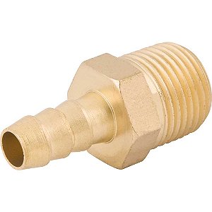 Espigão rosca macho de 1/4" NPT com escama de 1/4" caixa com 40 peças VONDER