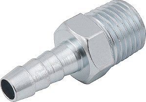 Espigão rosca macho de 1/4" NPT com escama de 1/4" cartela com 2 peças VONDER